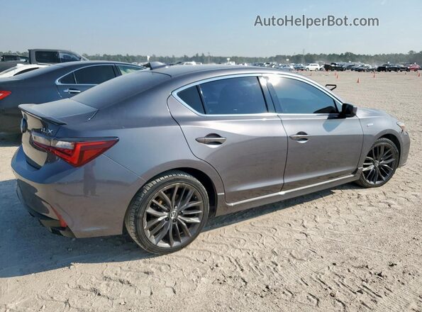 19UDE2F89NA005194 2022 ACURA ILX Gray Задня права чверть