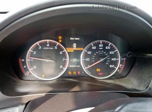 19UDE2F89NA005194 2022 ACURA ILX Gray Вид щитка приладів