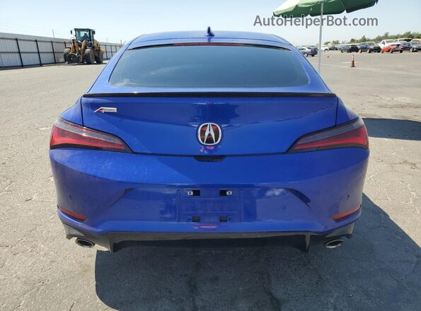 19UDE4H67RA003845 2024 ACURA INTEGRA Blue Widok z tyłu
