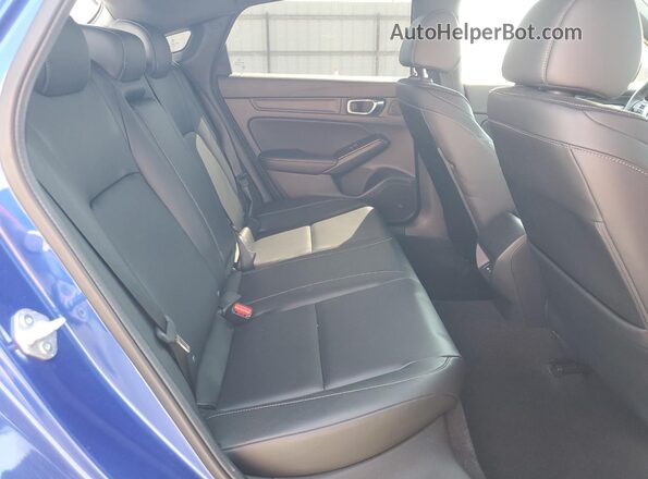 19UDE4H67RA003845 2024 ACURA INTEGRA Blue Widok tylnych siedzeń