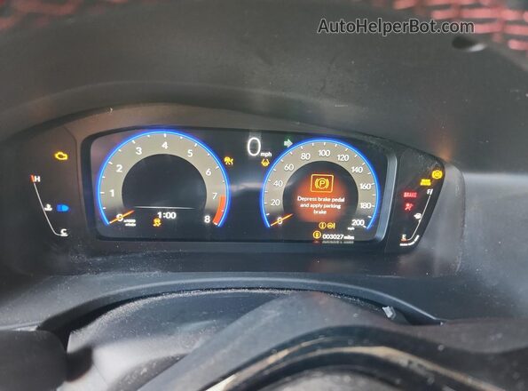 19UDE5G98SA002243 2025 ACURA INTEGRA White Vista del cuadro de instrumentos