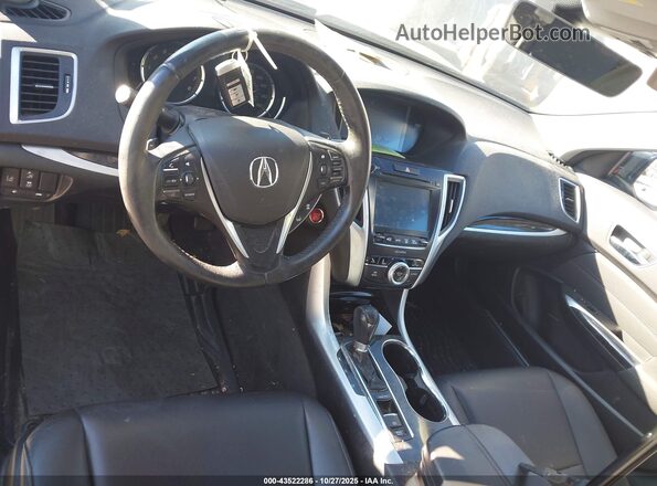 19UUB1F33KA009535 2019 ACURA TLX Gray Widok wnętrza z przodu