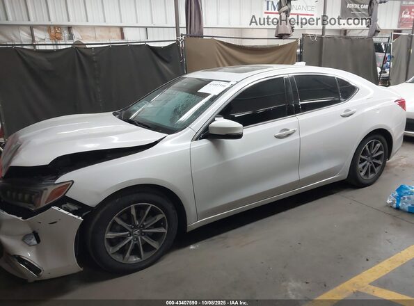 19UUB1F37LA005991 2020 ACURA TLX White Vista interior de 360 grados