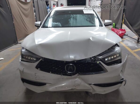 19UUB1F37LA005991 2020 ACURA TLX White Vista del cuadro de instrumentos