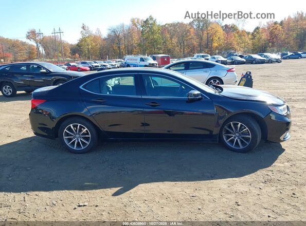 19UUB1F37LA017008 2020 ACURA TLX Черный Вид задней части салона