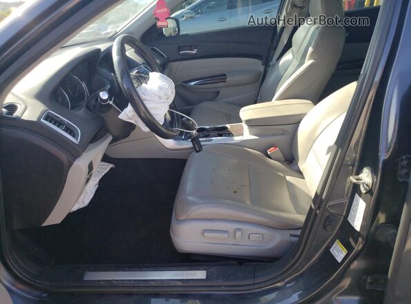 19UUB1F56GA014950 2016 ACURA TLX Gray Widok wnętrza z przodu