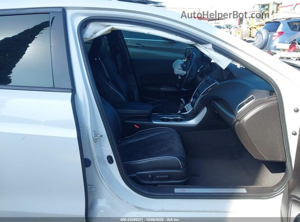 19UUB1F60KA006733 2019 ACURA TLX White Widok wnętrza z przodu