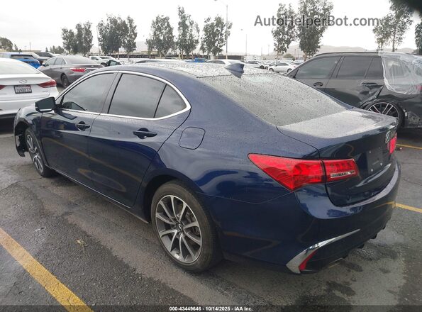 19UUB2F35LA002691 2020 ACURA TLX Синий Задняя левая четверть