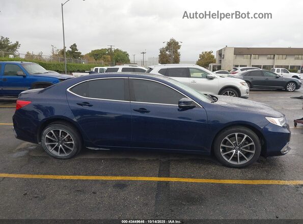19UUB2F35LA002691 2020 ACURA TLX Синий Вид задней части салона