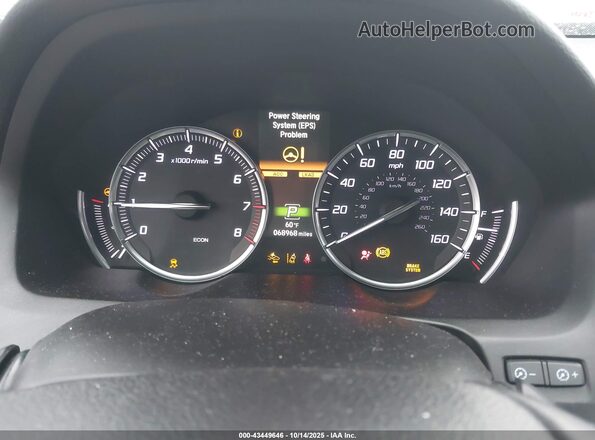 19UUB2F35LA002691 2020 ACURA TLX Синий Вид задних сидений