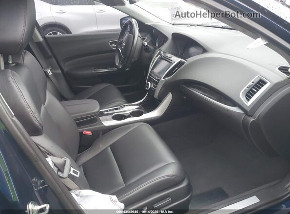 19UUB2F35LA002691 2020 ACURA TLX Синий Вид салона спереди