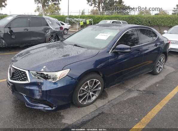 19UUB2F35LA002691 2020 ACURA TLX Синий Передняя левая четверть
