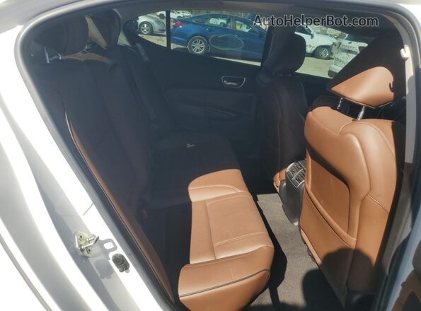 19UUB2F41LA000090 2020 ACURA TLX White Rear seats view