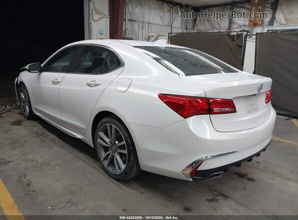 19UUB2F46KA008555 2019 ACURA TLX White Հետևի ձախ