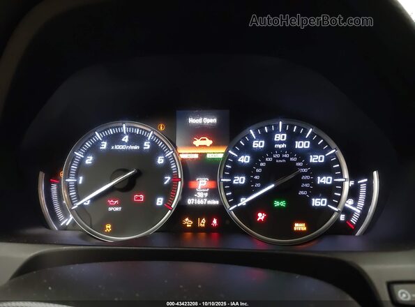 19UUB2F46KA008555 2019 ACURA TLX White Հետևի նստատեղերի տեսք