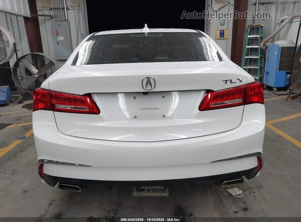 19UUB2F46KA008555 2019 ACURA TLX White 