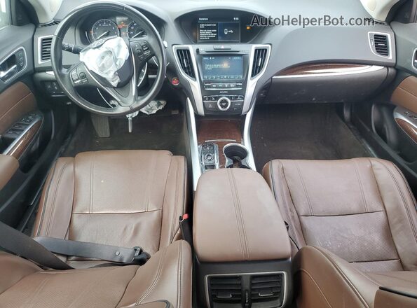 19UUB2F48KA003373 2019 ACURA TLX White Vista del salpicadero