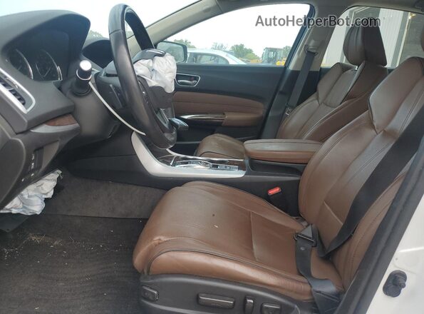 19UUB2F48KA003373 2019 ACURA TLX White Vista interior delantera
