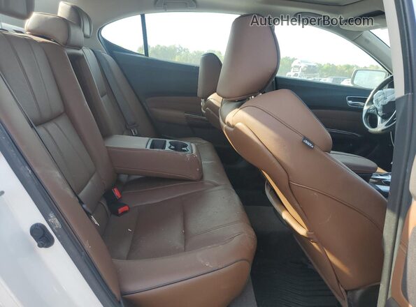 19UUB2F48KA003373 2019 ACURA TLX White Vista de los asientos traseros