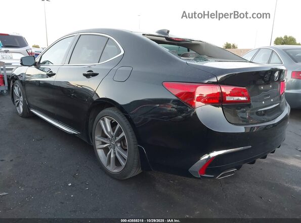 19UUB2F49LA003416 2020 ACURA TLX Black Հետևի ձախ