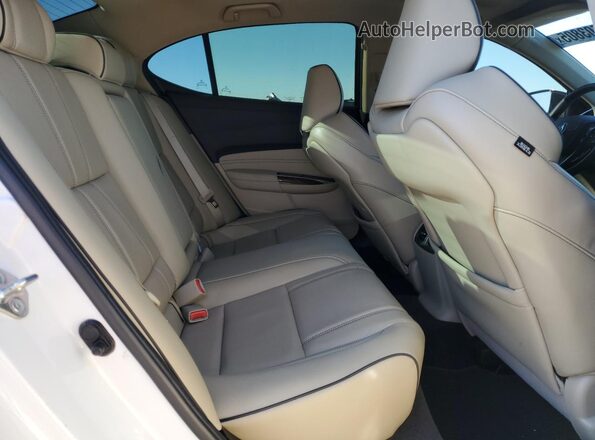 19UUB3F47KA004276 2019 ACURA TLX White Вид задніх сидінь