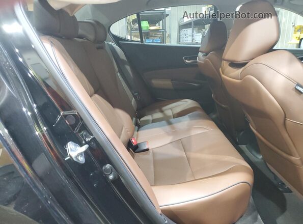 19UUB3F49KA002321 2019 ACURA TLX Black Vista de los asientos traseros