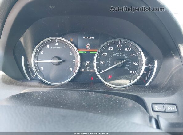 19UUB3F4XLA000255 2020 ACURA TLX Gray Հետևի նստատեղերի տեսք
