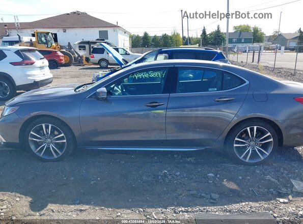 19UUB3F4XLA000255 2020 ACURA TLX Gray Սալոնի 360 աստիճան տեսք
