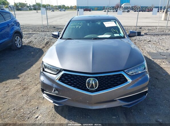 19UUB3F4XLA000255 2020 ACURA TLX Gray Սարքավորումների վահանակի տեսք