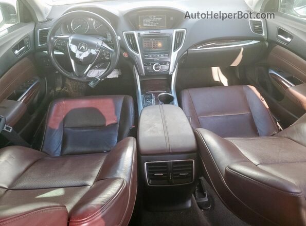 19UUB3F55GA002641 2016 ACURA TLX Белый Вид панели приборов