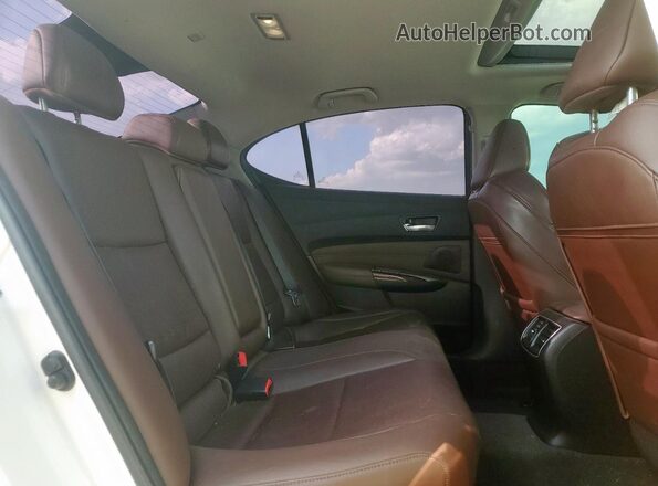 19UUB3F55GA002641 2016 ACURA TLX Белый Вид задних сидений