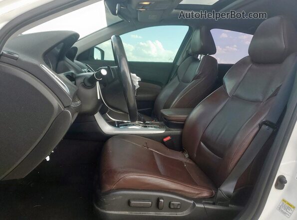 19UUB3F55GA002641 2016 ACURA TLX Белый Вид салона спереди