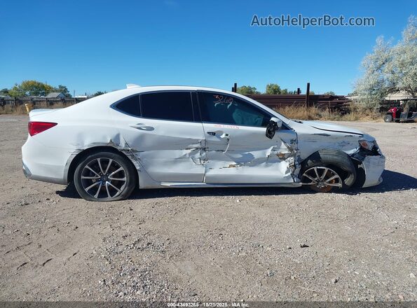 19UUB3F58JA004584 2018 ACURA TLX White Widok wnętrza 360 stopni