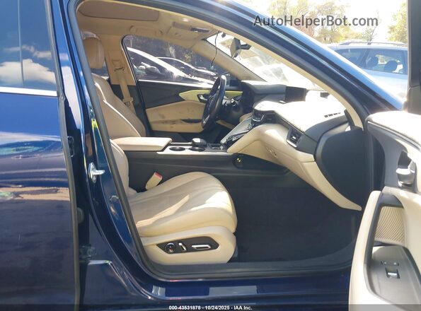 19UUB5F37MA016367 2021 ACURA TLX Blue Սալոնի դիմացի տեսք