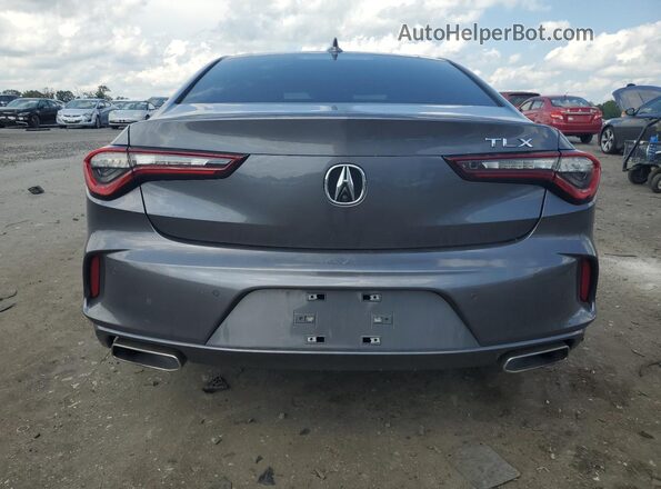 19UUB5F43MA006914 2021 ACURA TLX Gray Vista trasera