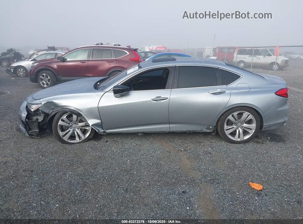 19UUB5F44MA007070 2021 ACURA TLX Silver Widok wnętrza 360 stopni
