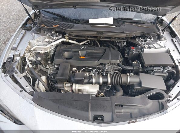 19UUB5F44MA007070 2021 ACURA TLX Silver Widok z tyłu