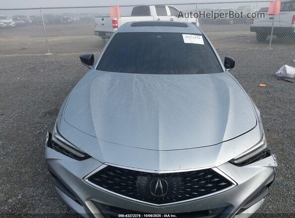 19UUB5F44MA007070 2021 ACURA TLX Silver Widok zestawu wskaźników