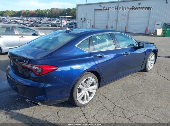 19UUB5F4XMA010863 2021 ACURA TLX Blue Rear right