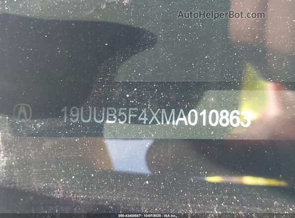 19UUB5F4XMA010863 2021 ACURA TLX Blue 