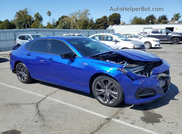 19UUB5F59MA014590 2021 ACURA TLX Blue Przód prawy