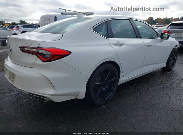 19UUB5F64MA000654 2021 ACURA TLX White Trasero derecho