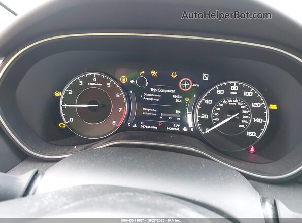 19UUB5F64MA000654 2021 ACURA TLX White Vista de los asientos traseros