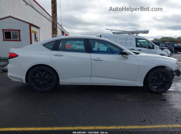 19UUB5F64MA000654 2021 ACURA TLX White Vista interior de 360 grados