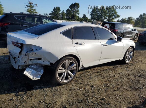 19UUB6F48MA006302 2021 ACURA TLX White Trasero derecho