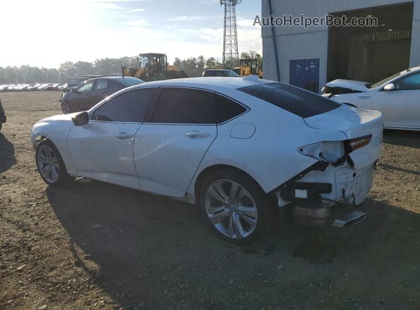 19UUB6F48MA006302 2021 ACURA TLX White Trasero izquierdo