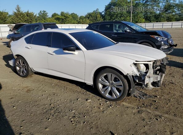19UUB6F48MA006302 2021 ACURA TLX White Delantero derecho