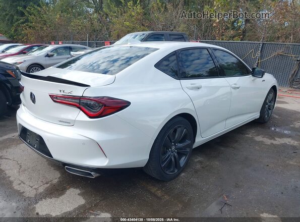 19UUB6F56MA006386 2021 ACURA TLX White Задня права чверть