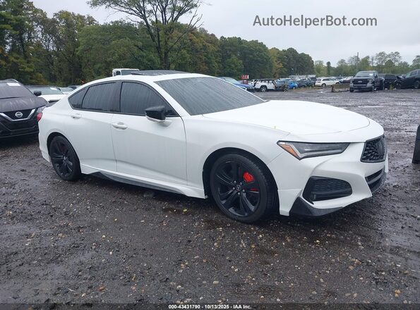 19UUB6F57NA001523 2022 ACURA TLX White 