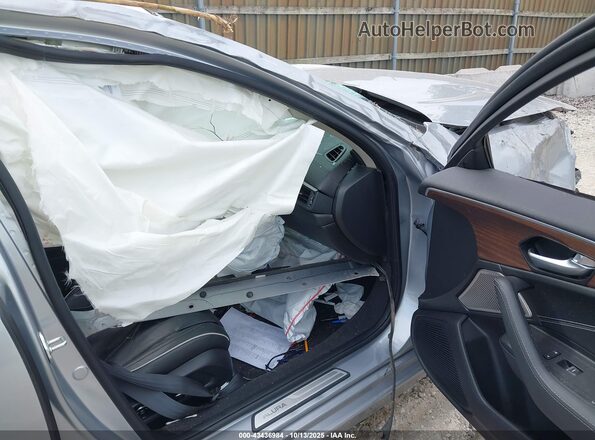 19UUB6F63MA011537 2021 ACURA TLX Silver Widok wnętrza z przodu